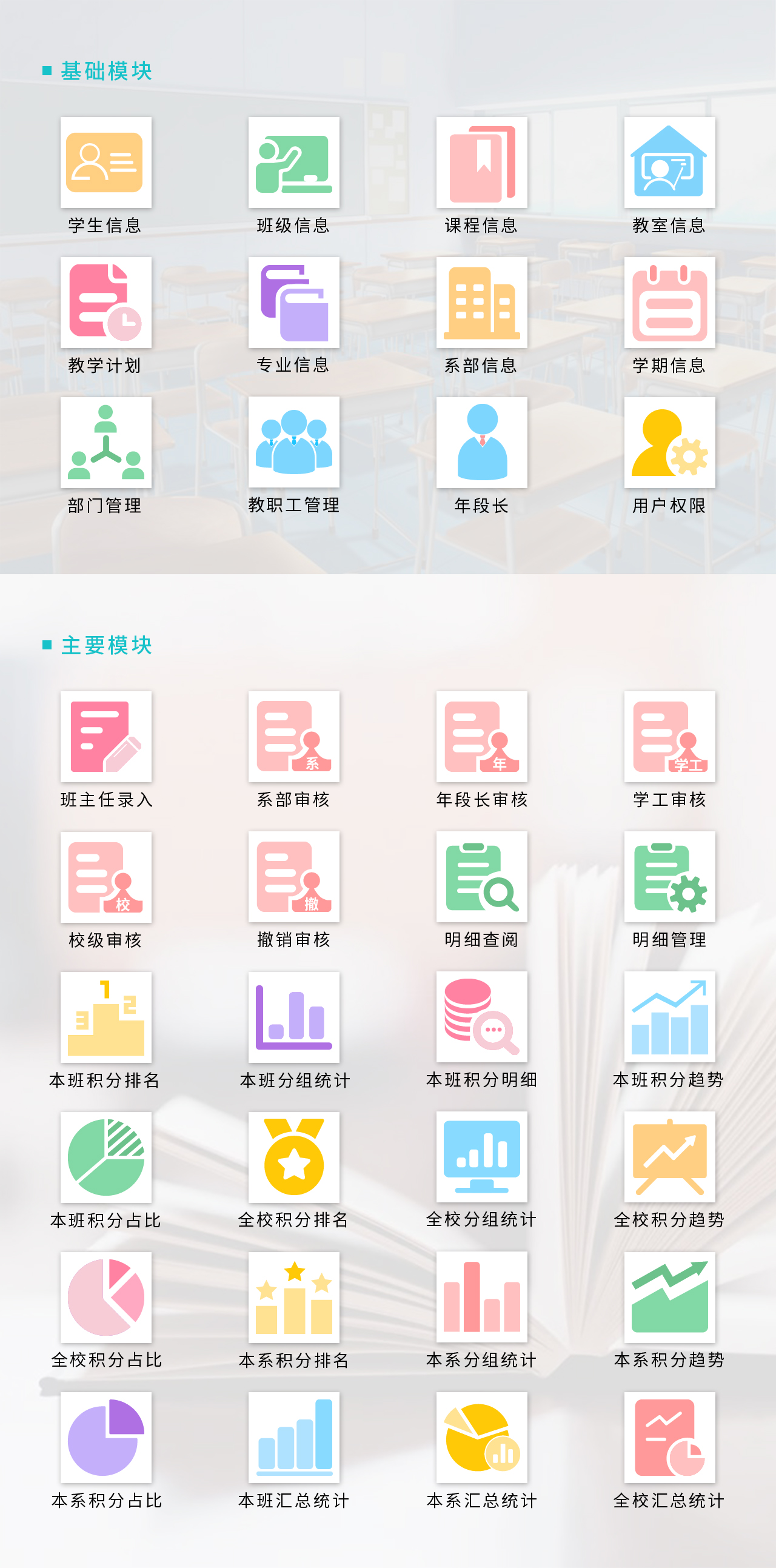 单点德育量化考核系统